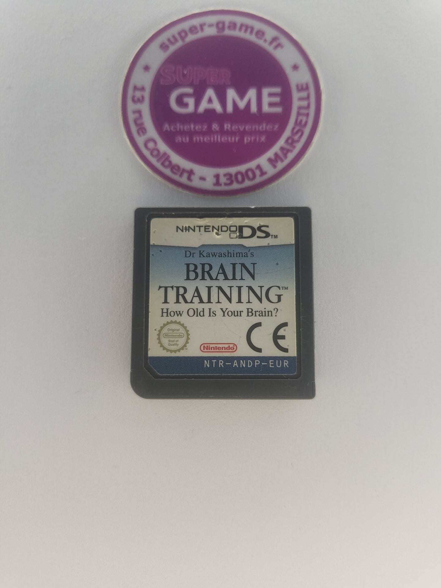DR KAWASHIMA'S BRAIN TRAINING HOW OLD IS YOUR BRAIN? - sans boite - DS