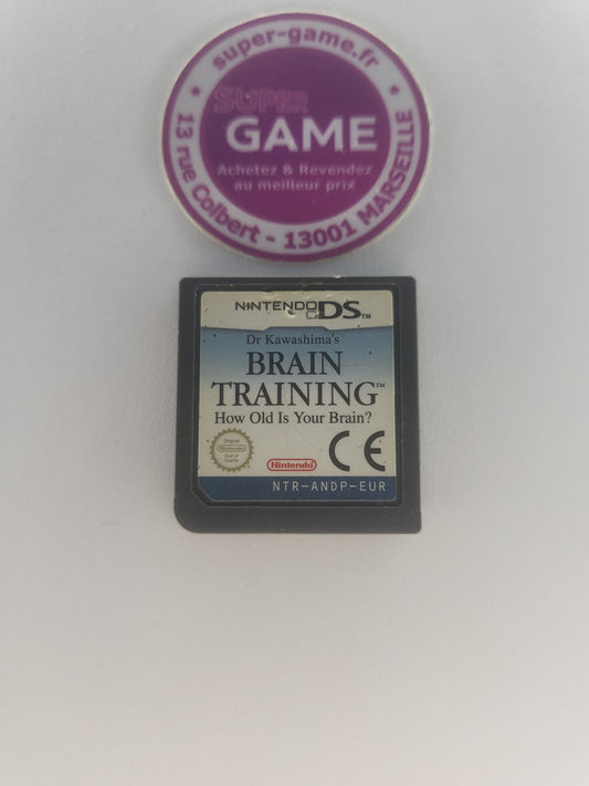 DR KAWASHIMA'S BRAIN TRAINING HOW OLD IS YOUR BRAIN? - sans boite - DS