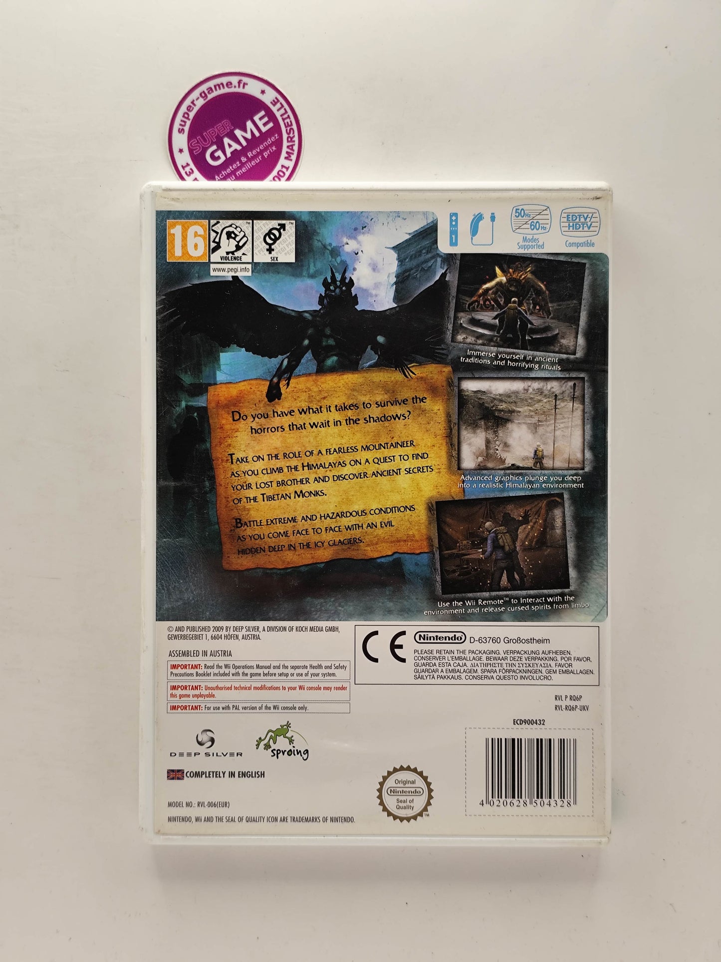 COMBAT DE GEANTS DINOSAURES - Wii
