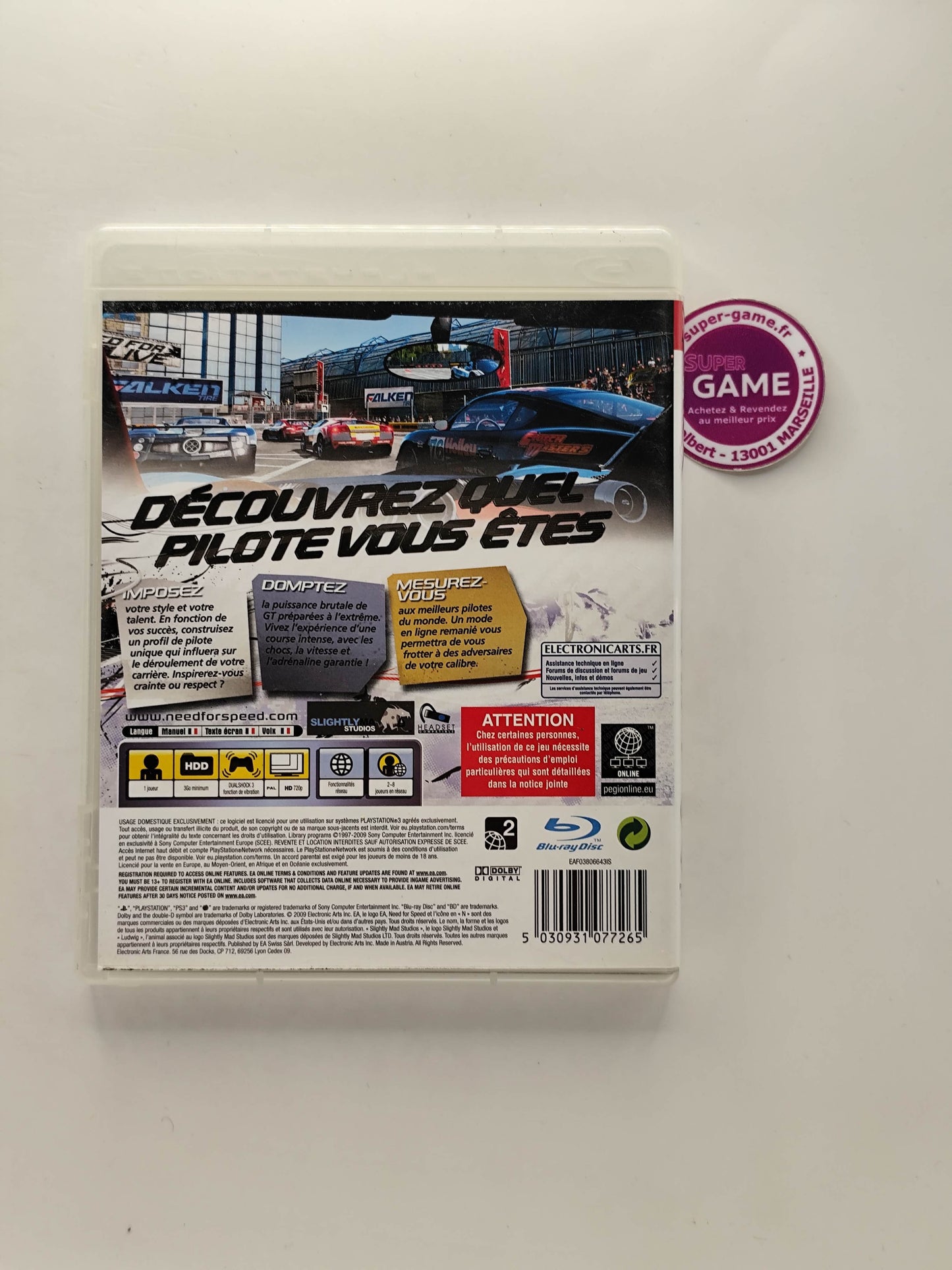 NEED FOR SPEED SHIFT - PS3