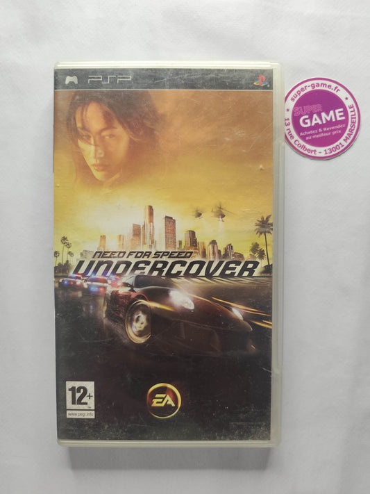 NEED FOR SPEED UNDERCOVER - PSP