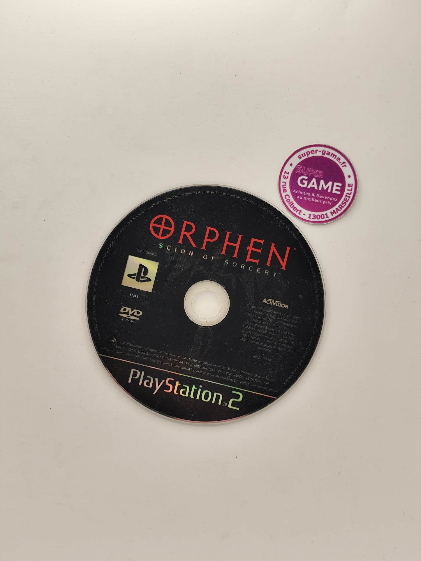 ORPHEN, L'HERITIER DES SORCIERS - PS2