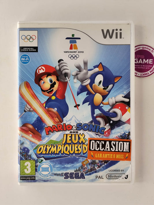 MARIO & SONIC AUX JEUX OLYMPIQUES D'HIVER - Wii