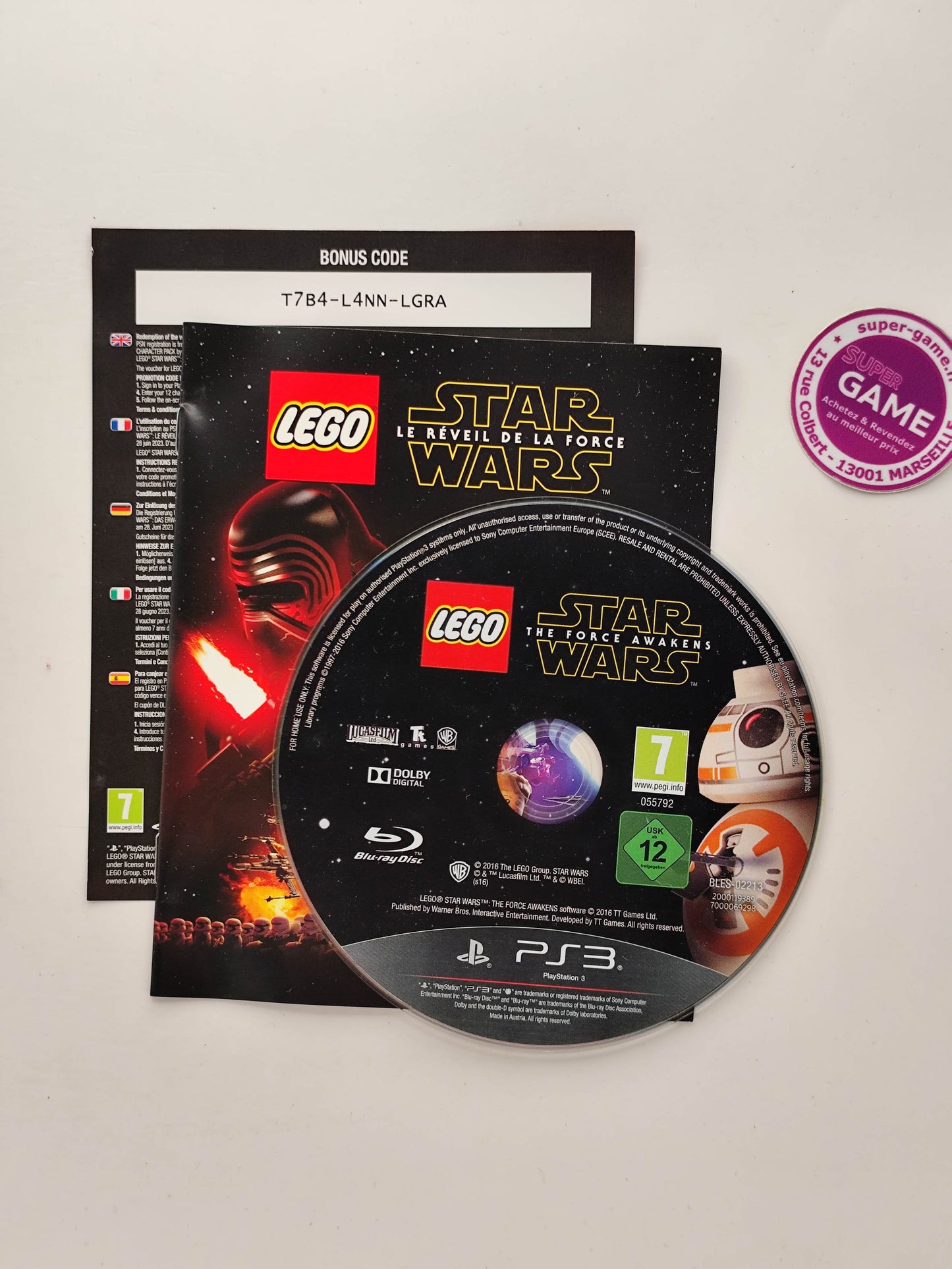 LEGO STAR WARS LE REVEIL DE LA FORCE - PS3