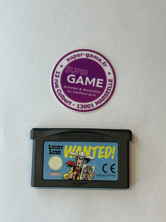 LUCKY LUKE WANTED! - sans boite - GAMEBOY ADVANCE
