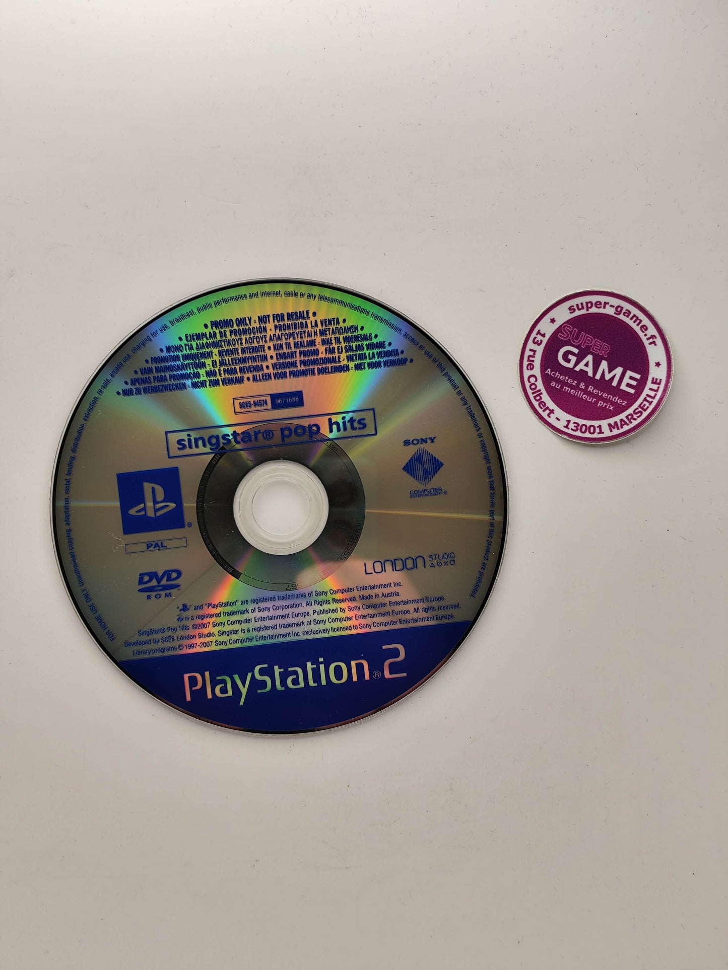 SINGSTAR POP HITS - PS2