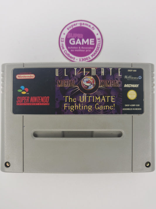 ULTIMATE MORTAL KOMBAT THE ULTIMATE FIGHTING GAME! - sans boite - SNES