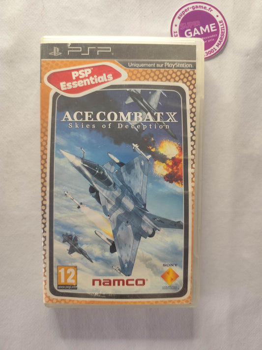 ACE COMBAT X SKIES OF DECEPTION - Essentials - PSP