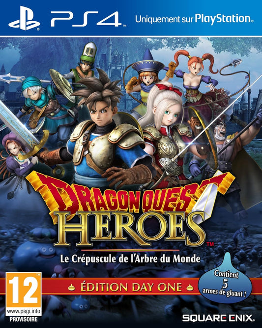 dragon guest heroes le crépuscule de l'arbre du monde  - PS4