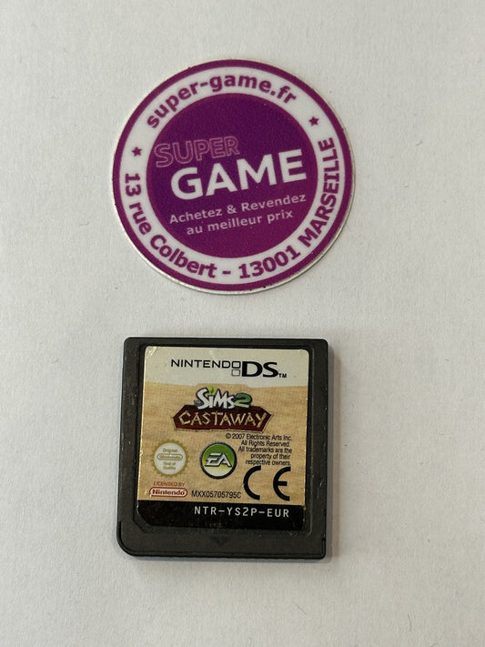SIMS 2 CASTAWAY - sans boite - DS