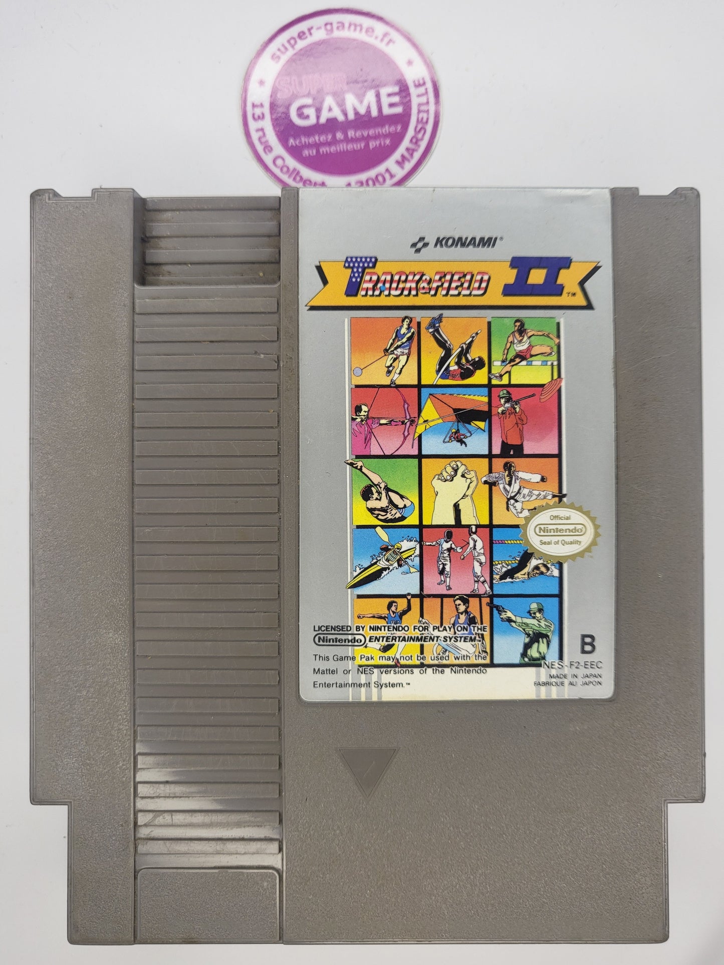 TRACK & FIELD II - sans boite - NES