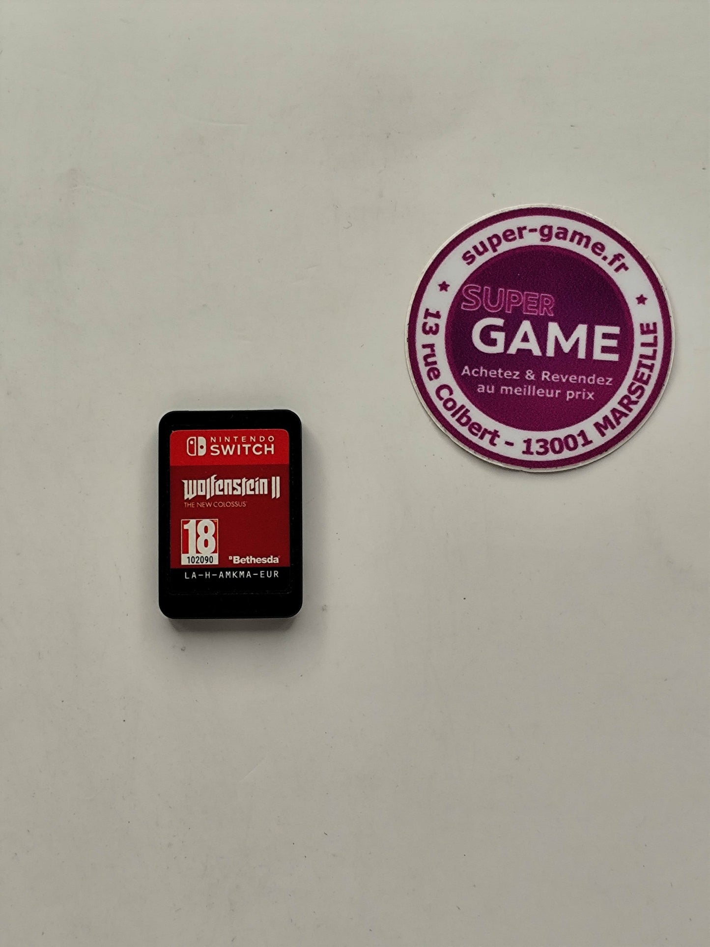 WOLFENSTEIN 2 - sans boitier sur SWITCH