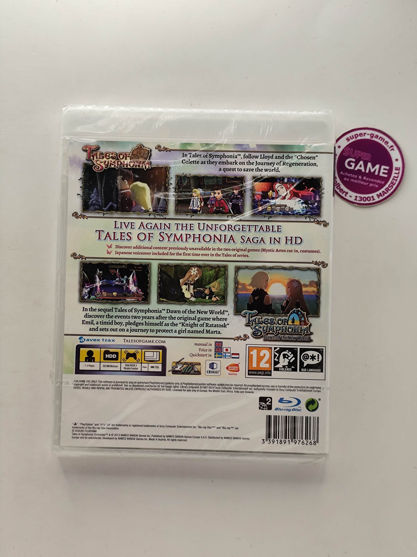 TALES OF SYMPHONIA CHRONICLES - NEUF - PS3