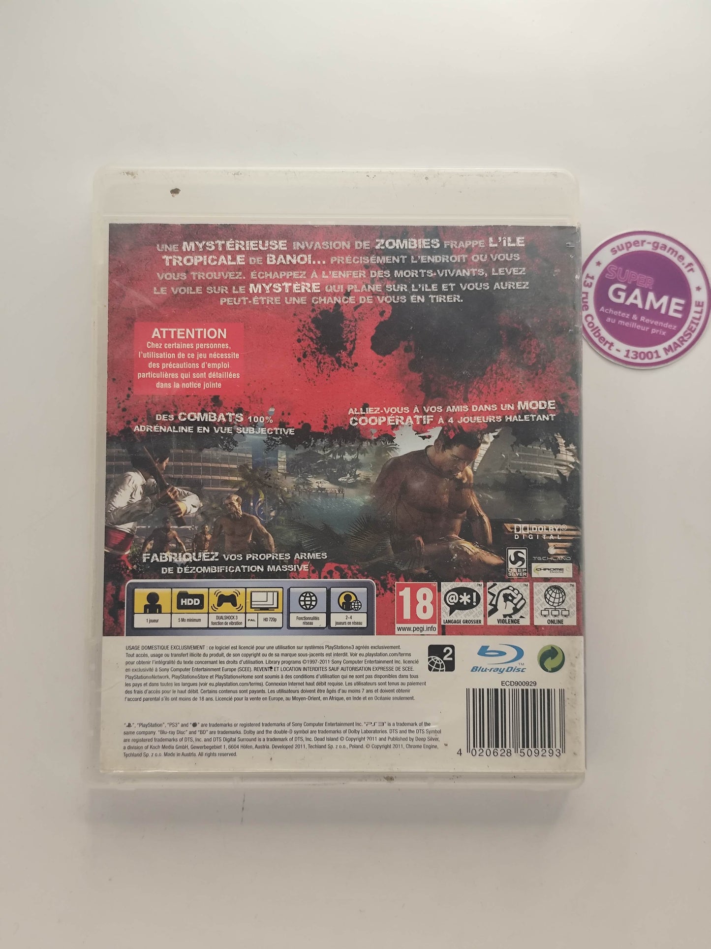 DEAD ISLAND - PS3
