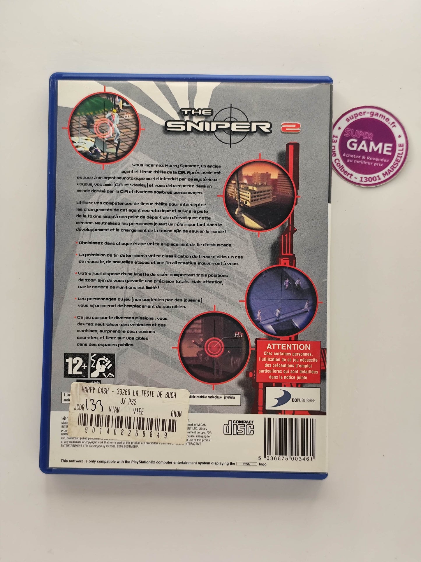 THE SNIPER 2 - PS2