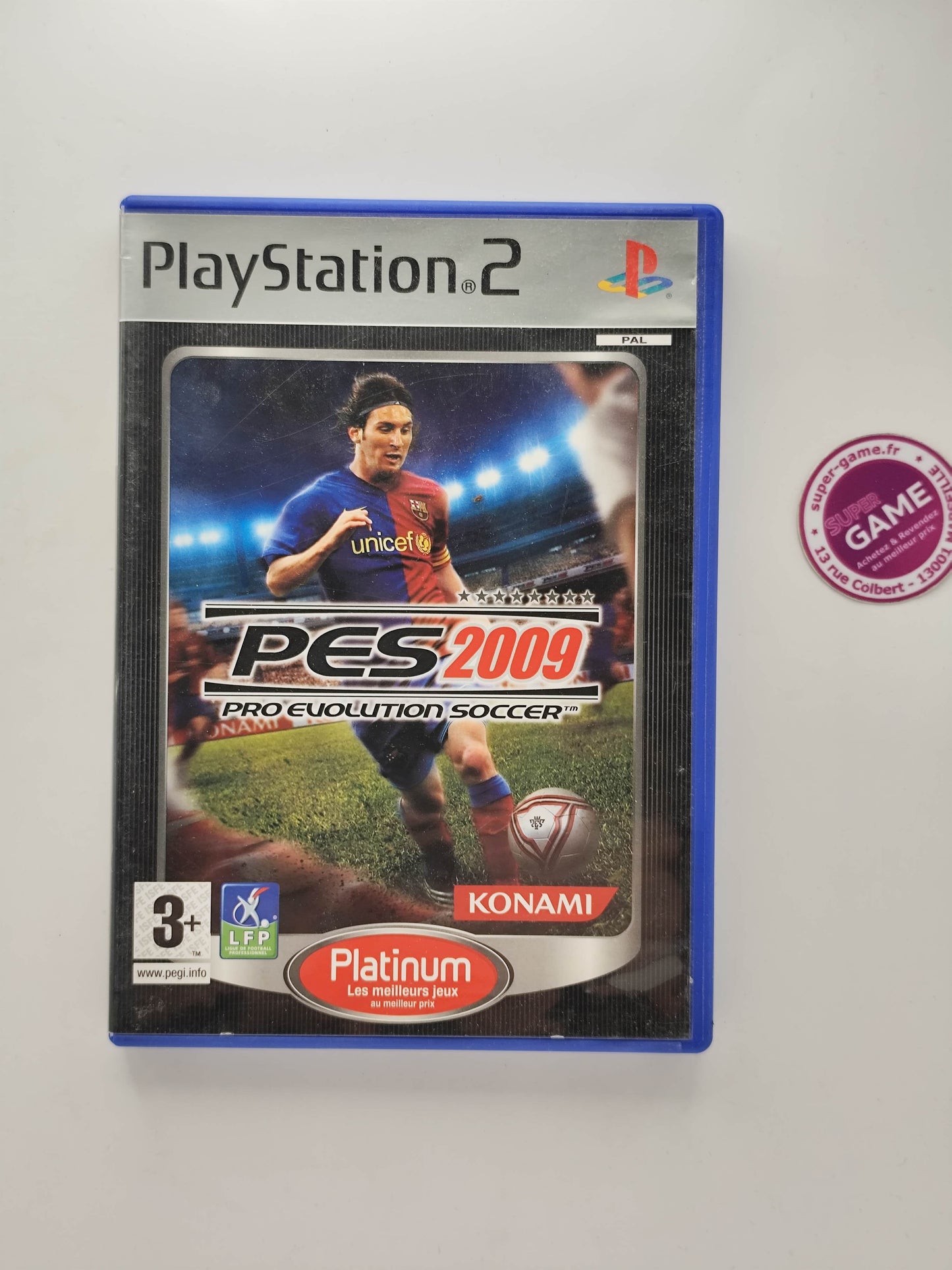 PRO EVOLUTON SOCCER 2009 - Platinum - PS2