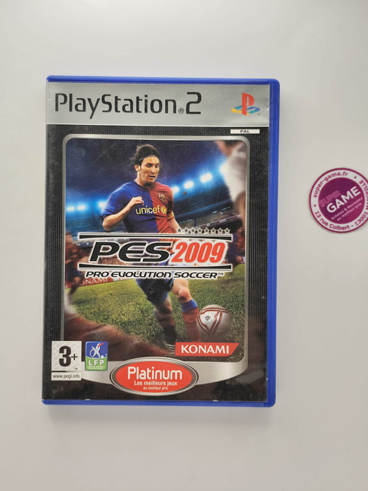 PRO EVOLUTON SOCCER 2009 - Platinum - PS2