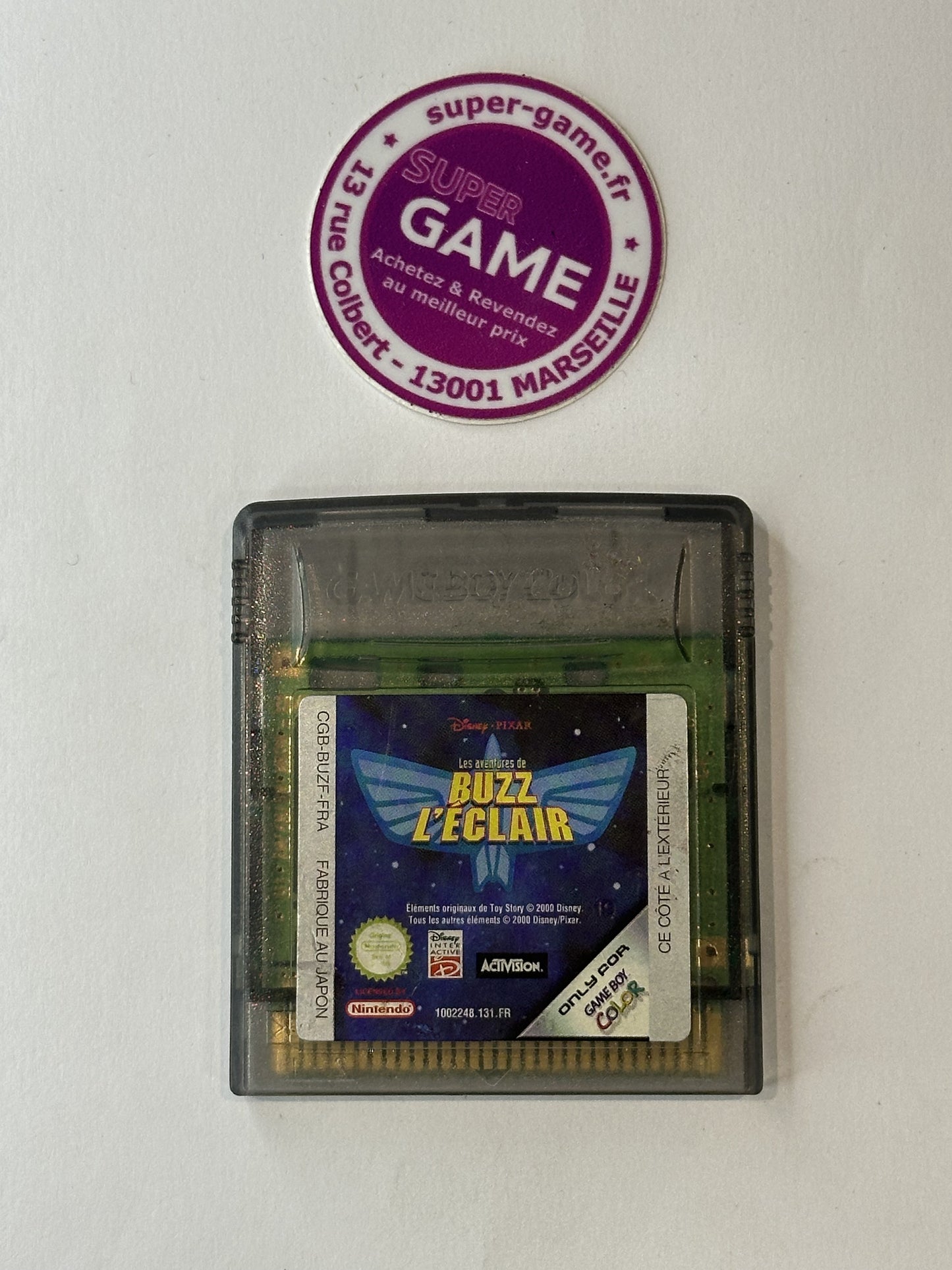 LES AVENTURE DE BUZZ L'ECLAIR - sans boite - GAMEBOY COLOR