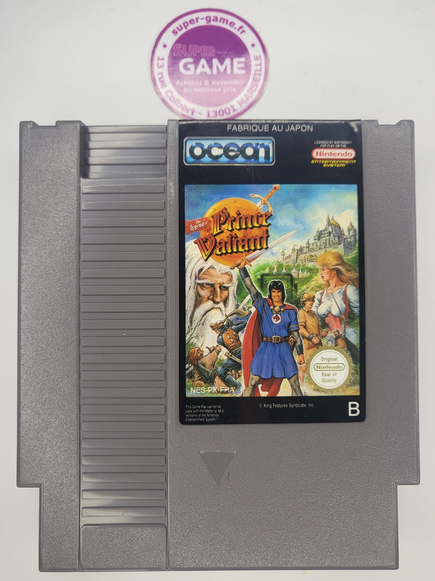 THE LEGEND OF PRINCE VALIANT - sans boite - NES