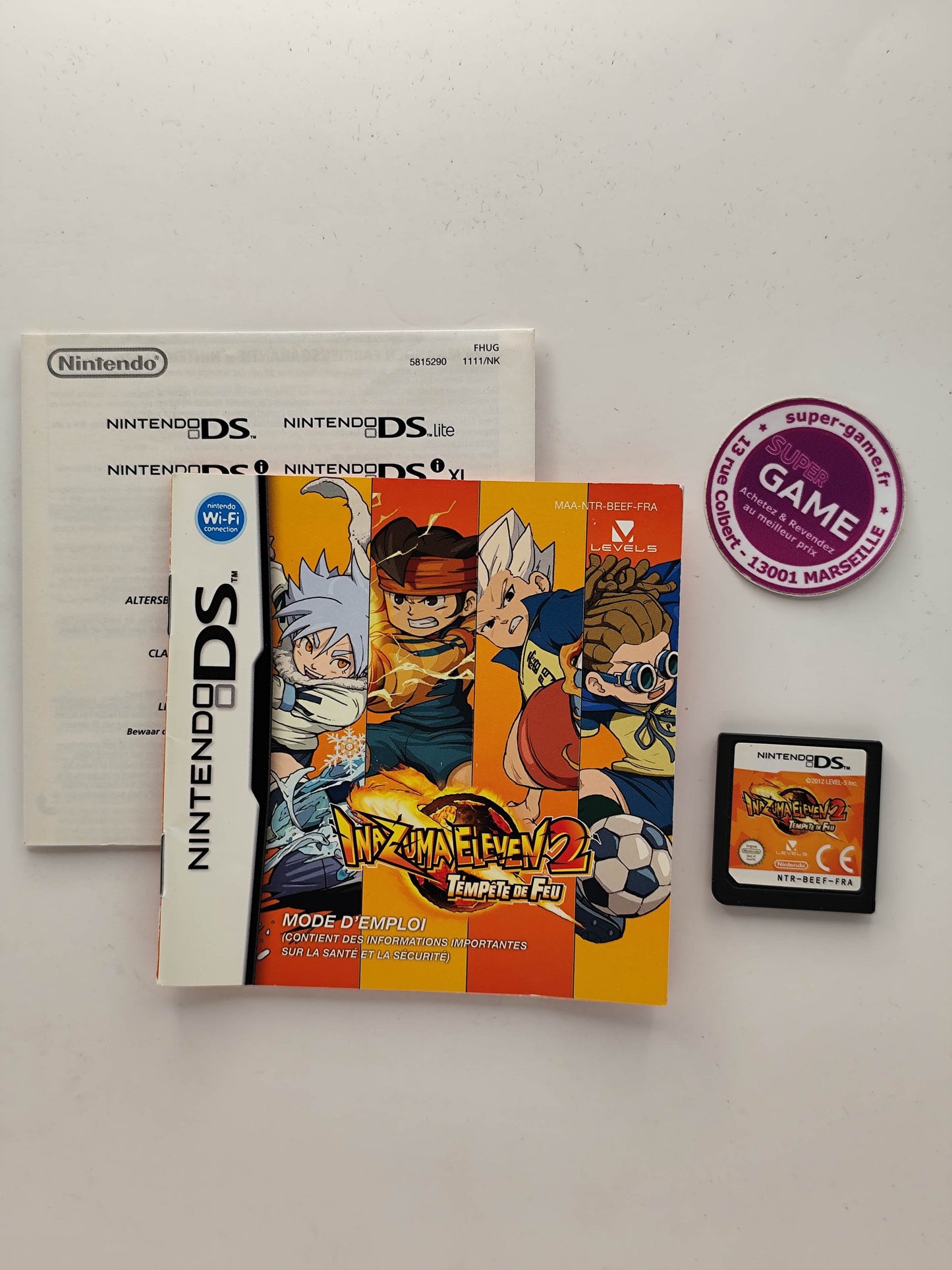 INAZUMA ELEVEN 2 TEMPETE DE FEU - DS