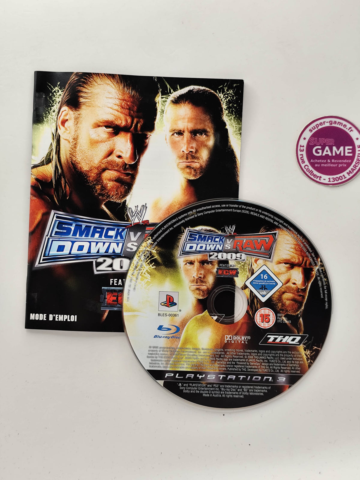 SMACKDOWN VS RAW 2009 - PS3