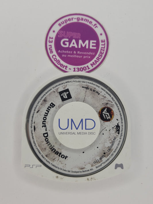 BURNOUT DOMINATOR - sans boite - PSP