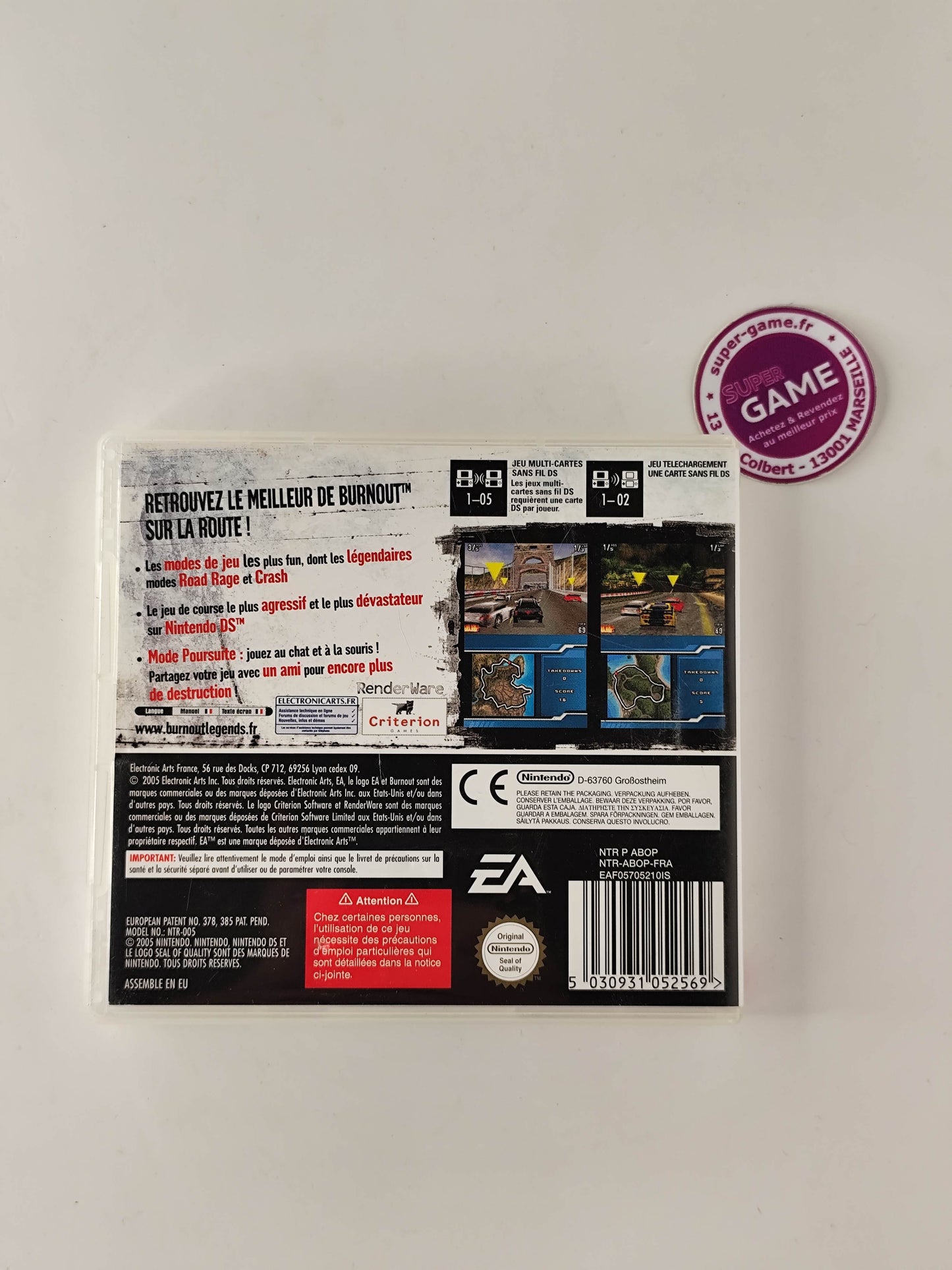 BURNOUT LEGENDS - DS