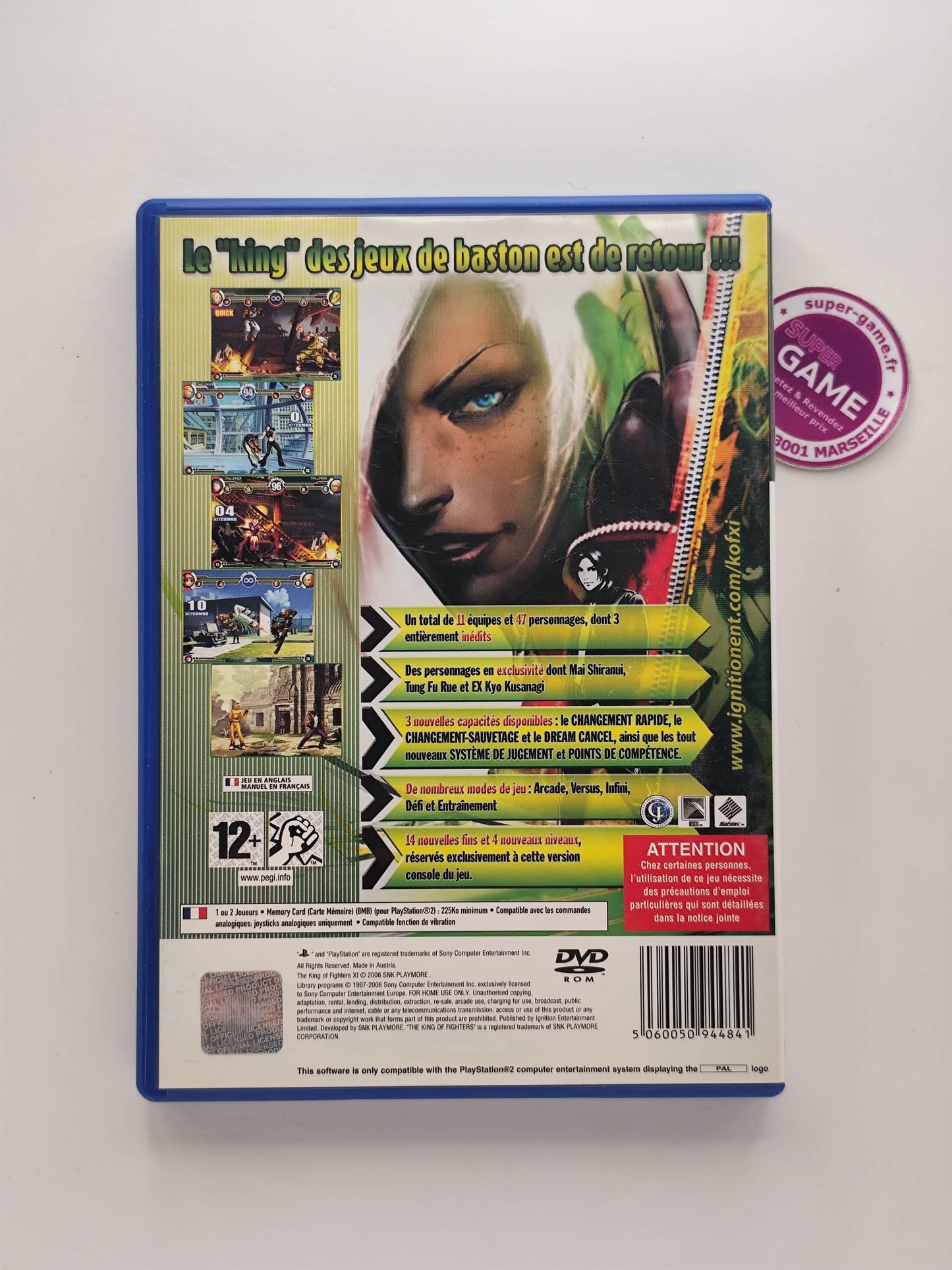 THE KING OF FIGHTERS XI - PS2
