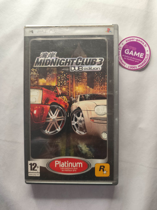 MIDNIGHT CLUB 3 - Platinum - PSP
