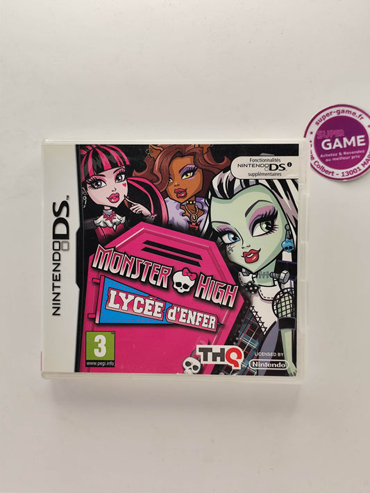 MONSTER HIGH LYCEE D'ENFER - DS