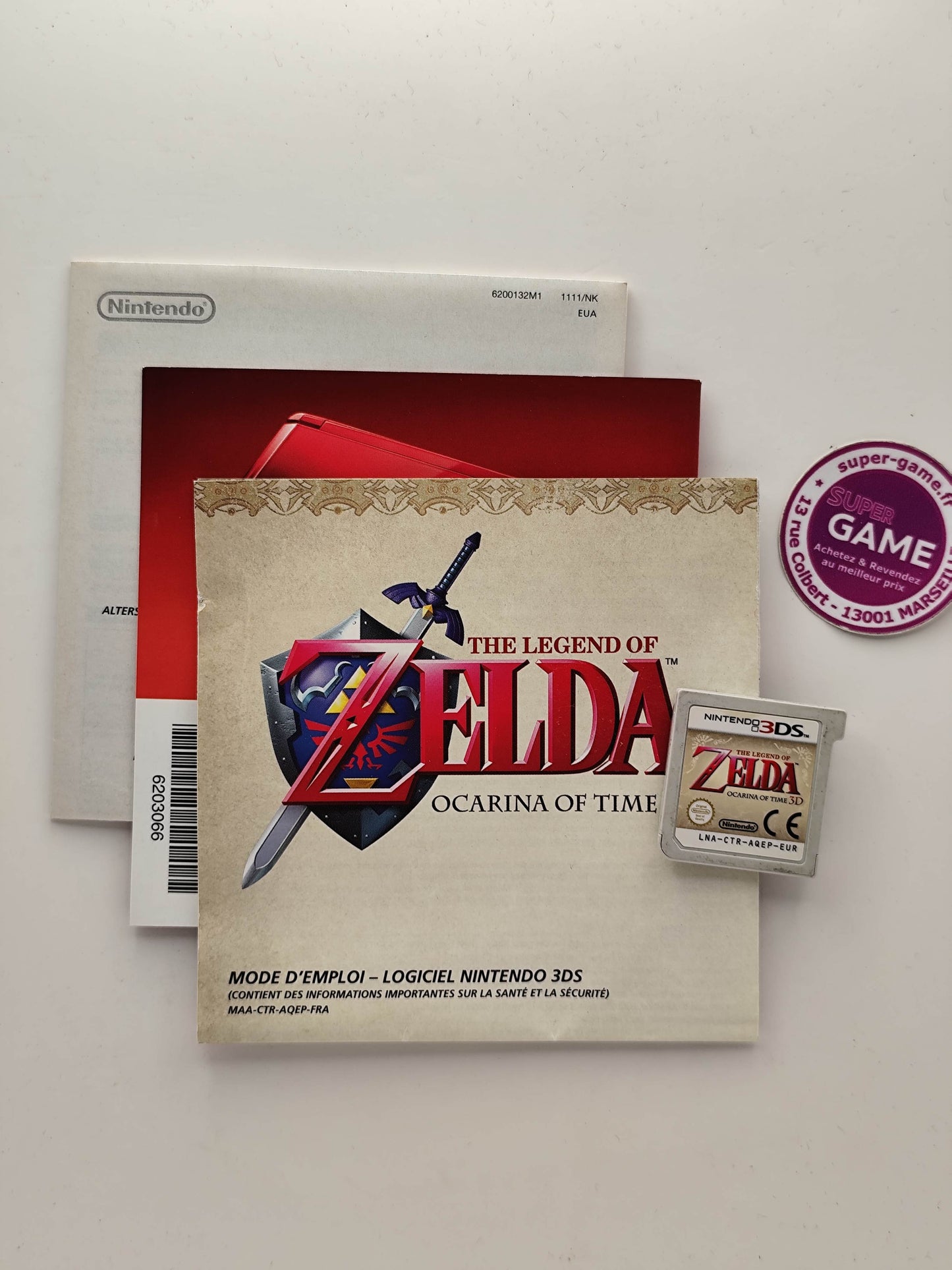 ZELDA OCARINA OF TIME 3D - 3DS