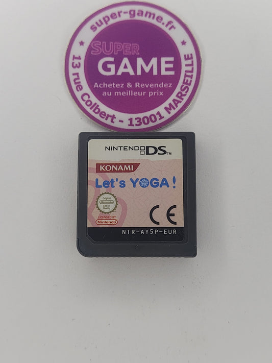 LET'S YOGA ! - sans boite - DS