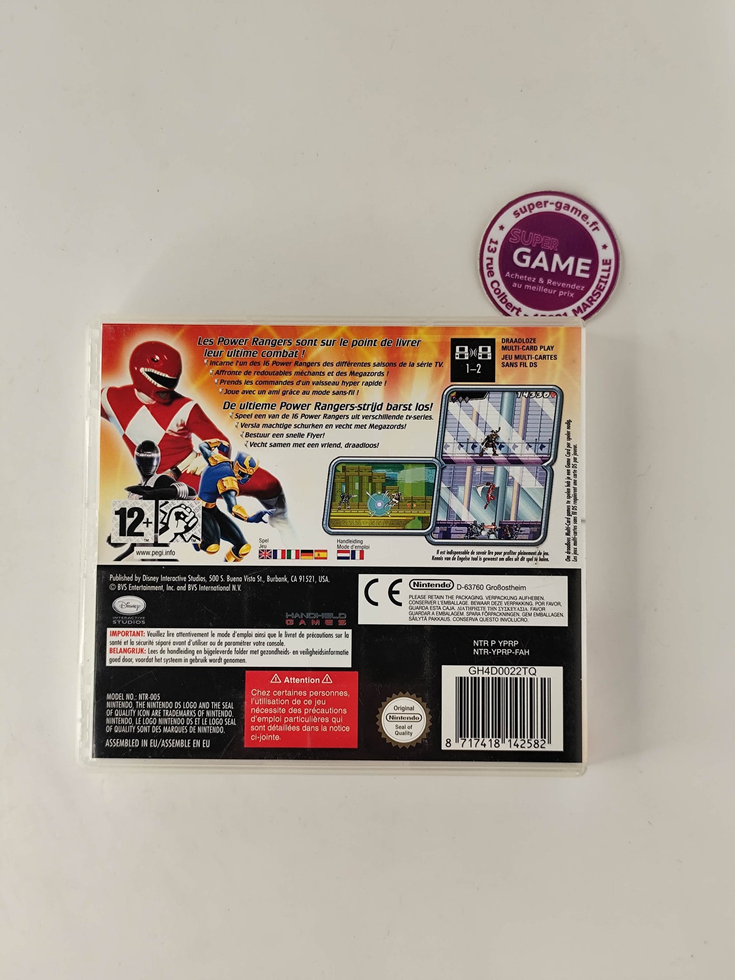 POWER RANGERS SUPER LEGENDS - DS