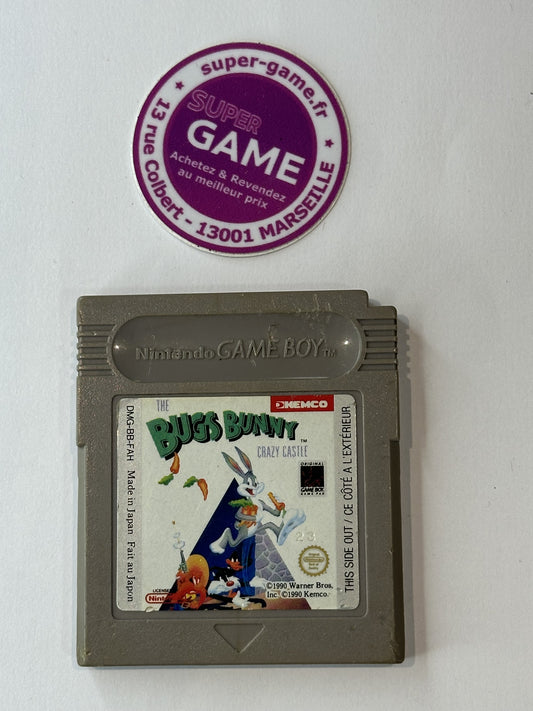 THE BUGS BUNNY CRAZY CASTLE - sans boite - GAMEBOY