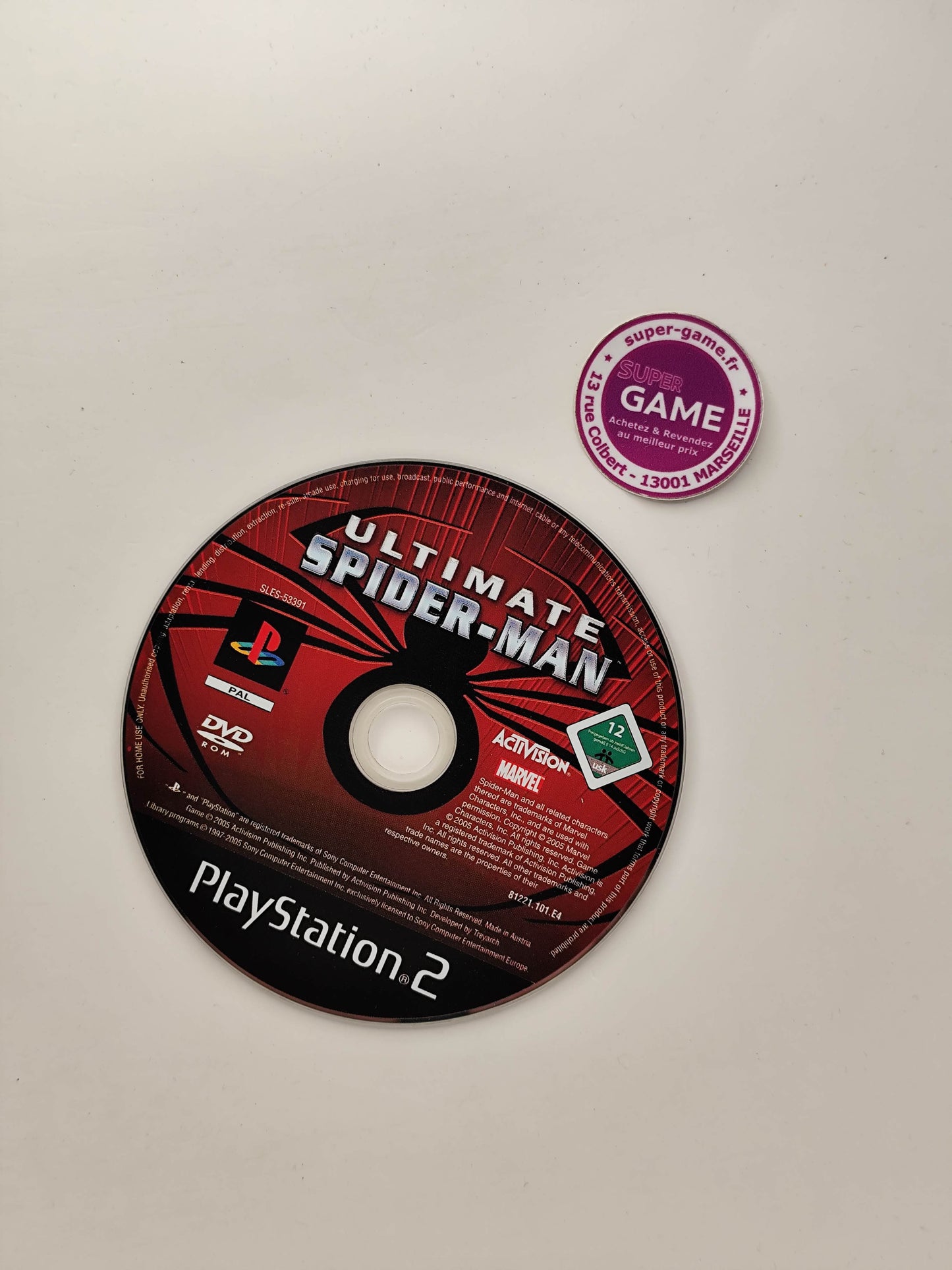 ULTIMATE SPIDER-MAN - PS2