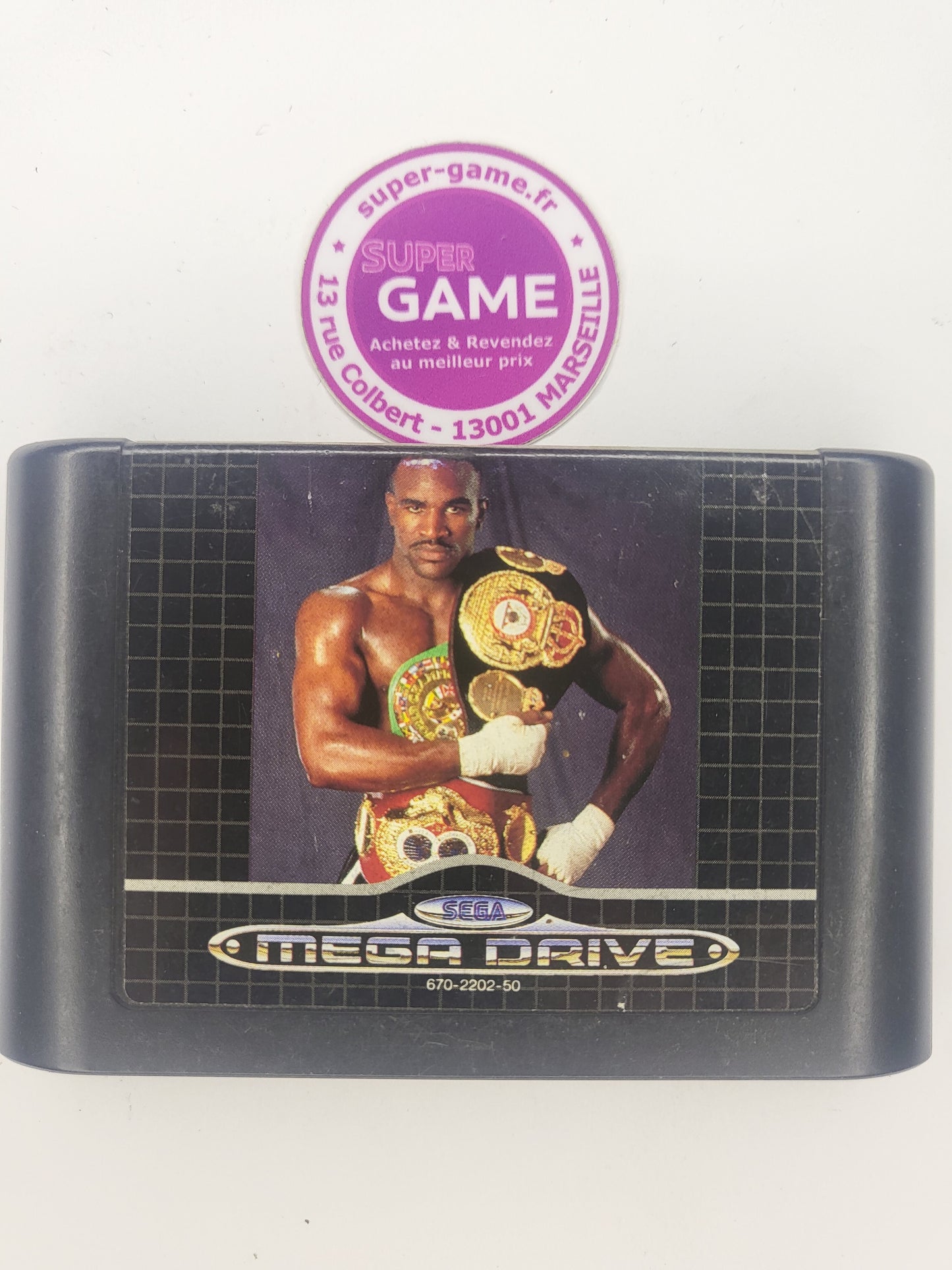 EVANDER HOLYFIELD'S REAL DEAL BOXING - sans boite - MEGADRIVE