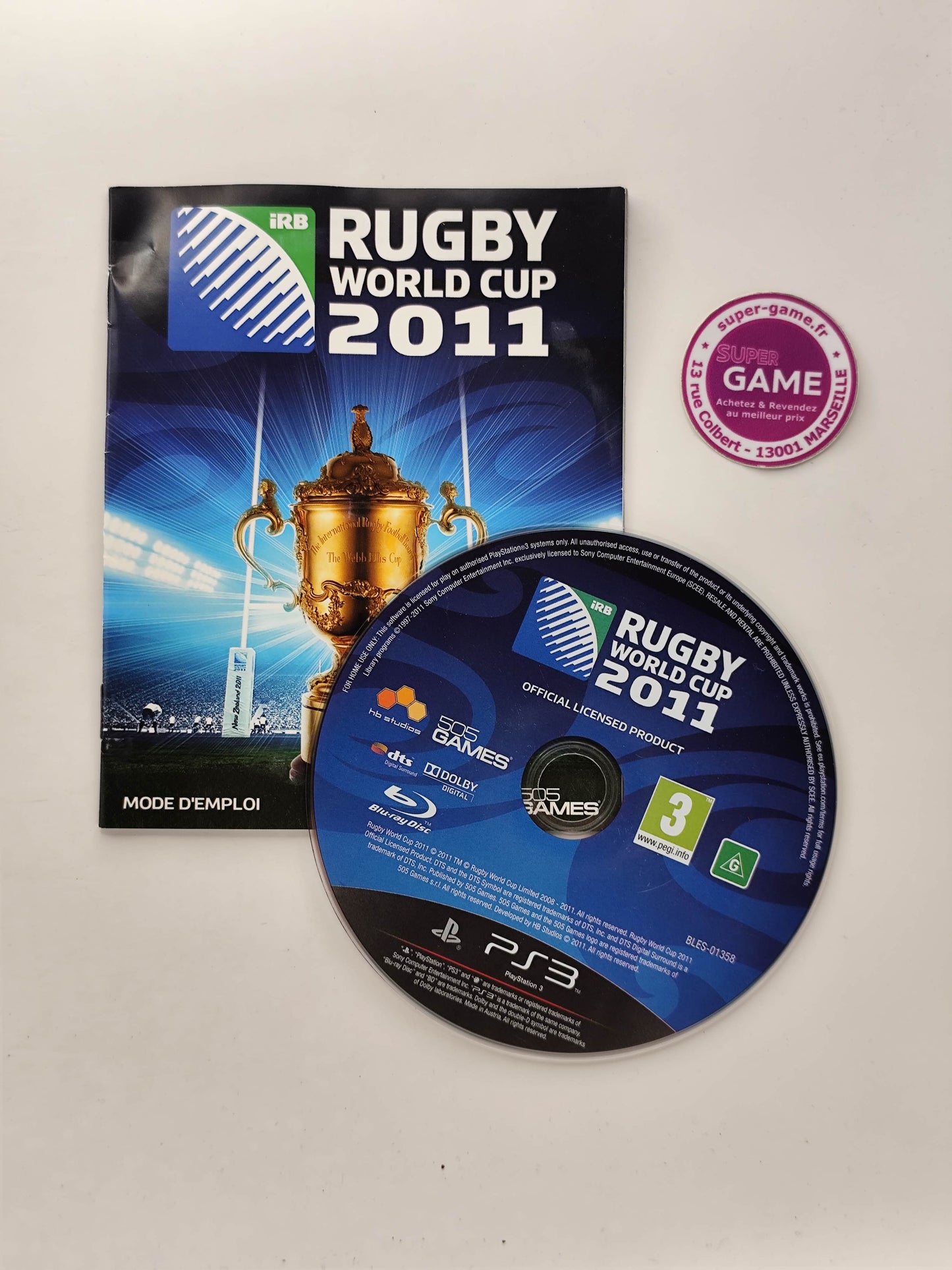 RUGBY WORLD CUP 2011 - PS3