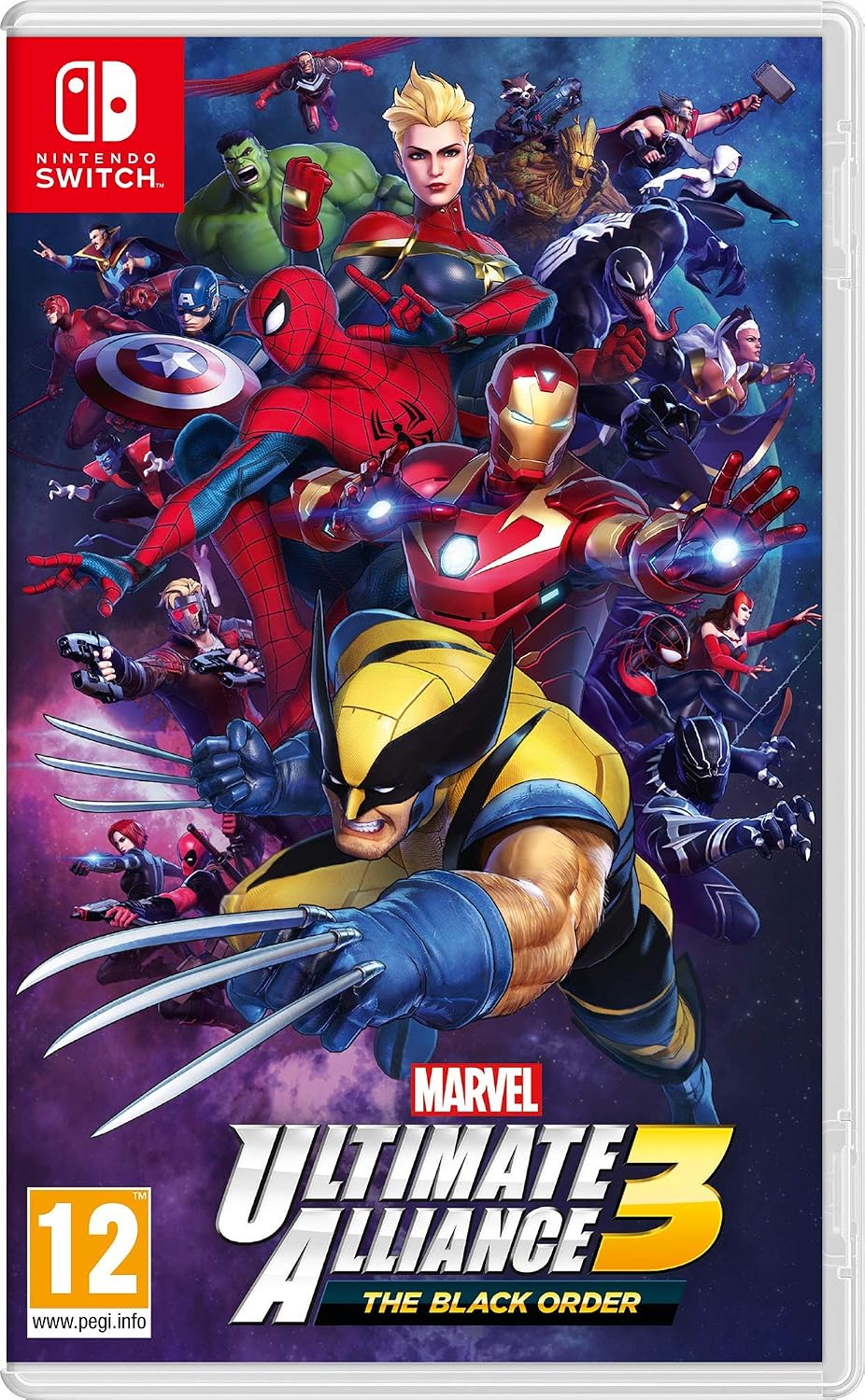 MARVEL ULTIMATE ALLIANCE 3: THE BLACK ORDER - SWITCH (sans boitier)