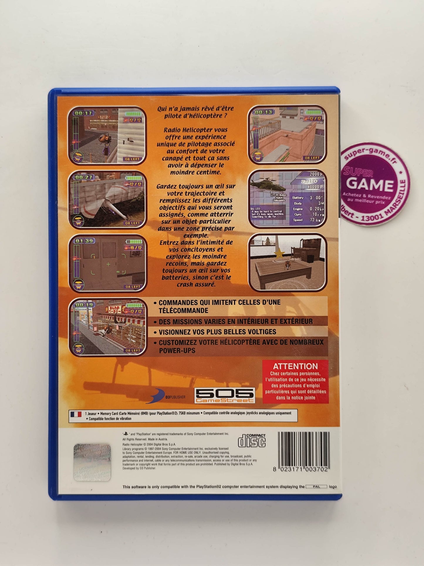 RADIO HELICOPTER - PS2