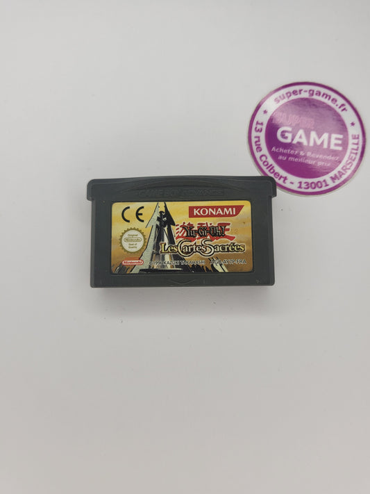 YU-GI-OH! LES CARTES SACREES - sans boite - GAMEBOY ADVANCE