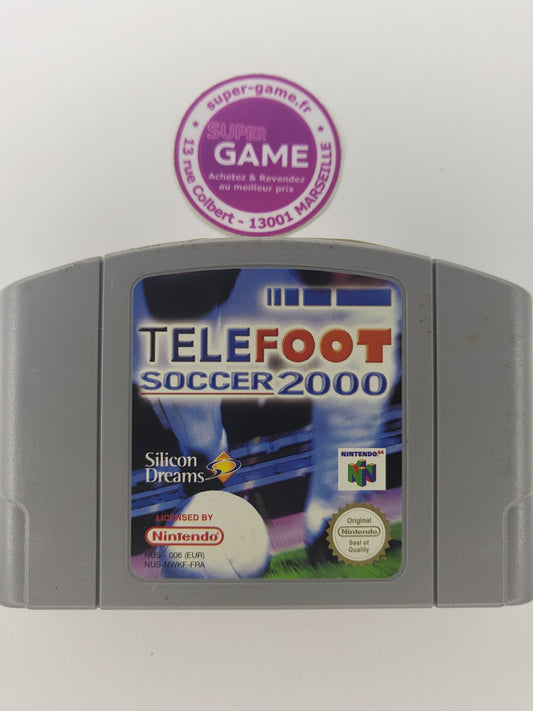 TELEFOOT SOCCER 2000 - sans boite - NINTENDO64