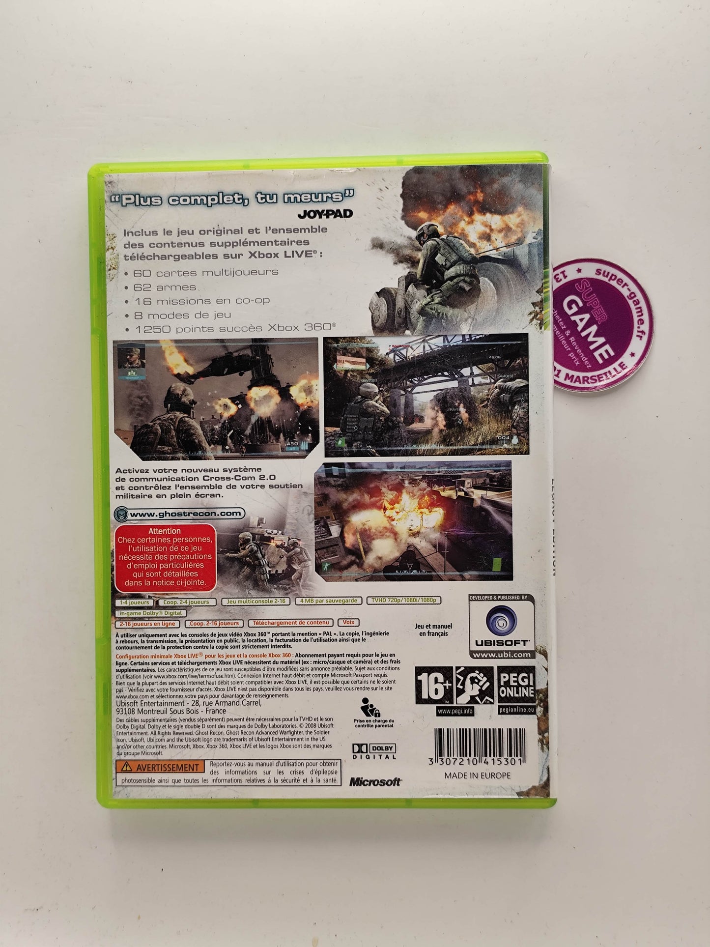 GHOST RECON ADVANCED WARFIGHTER 2 - XBOX360