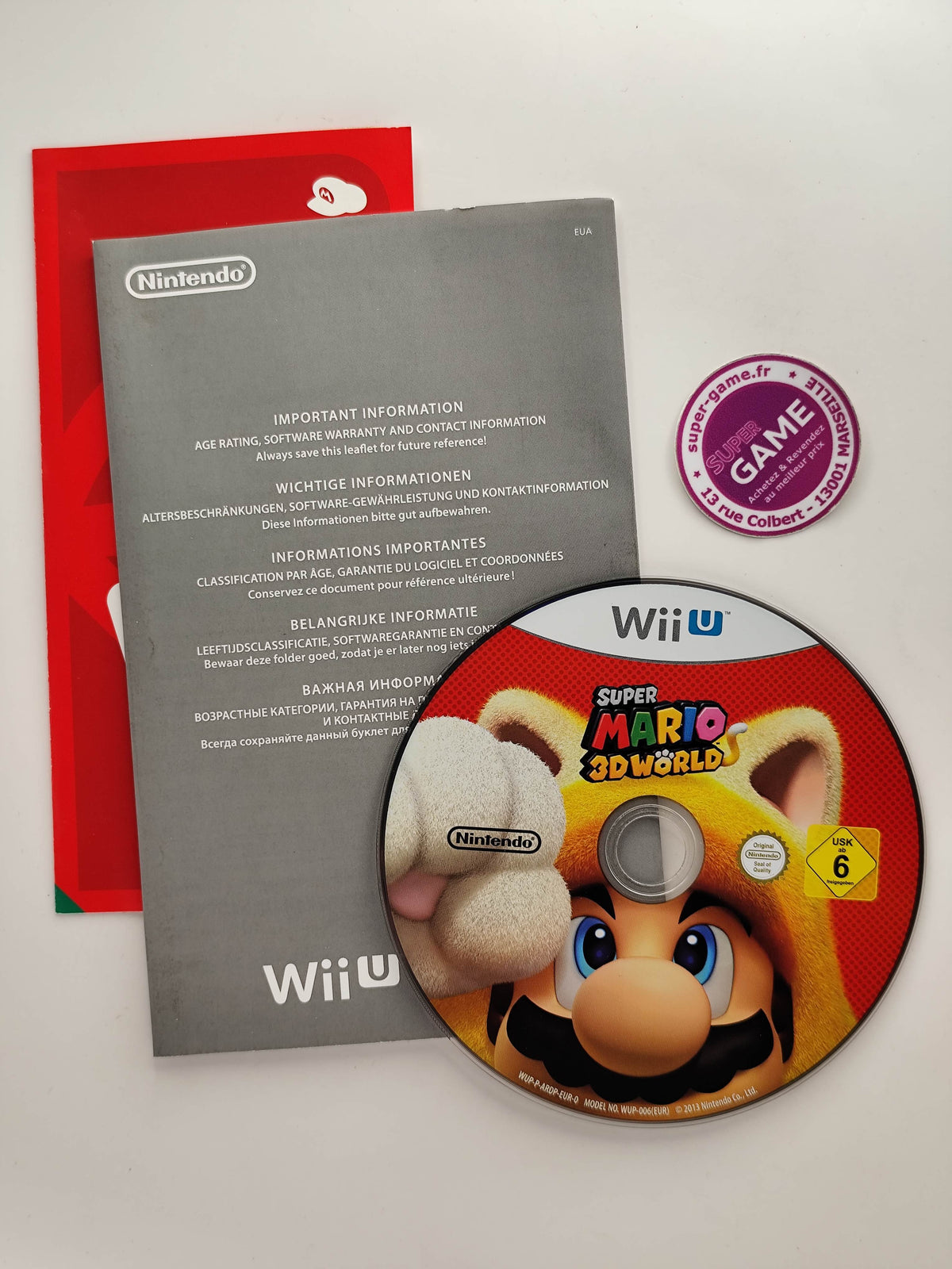 SUPER MARIO 3D WORLD - Wii U