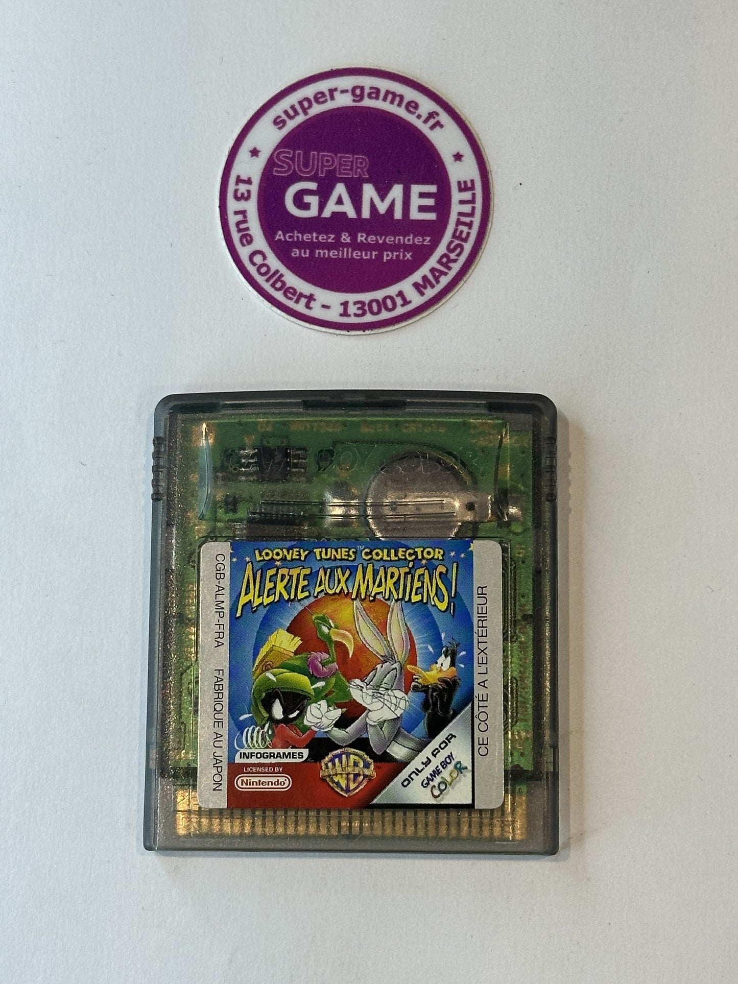 LOONEY TUNES COLLECTOR ALERTE AUX MARTIENS! - sans boite - GAMEBOY COLOR