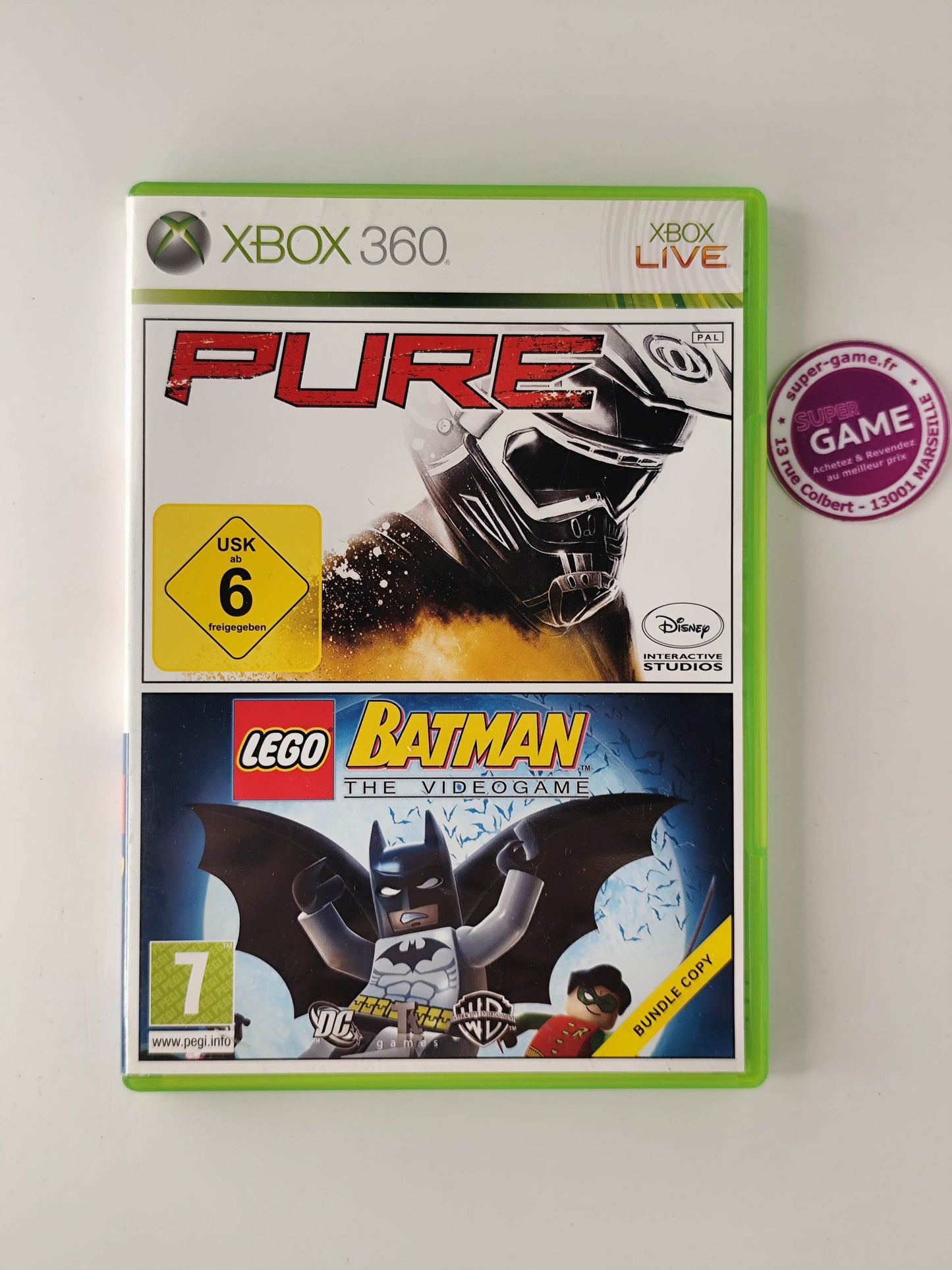PURE & LEGO BATMAN LE JEU VIDEO - XBOX360