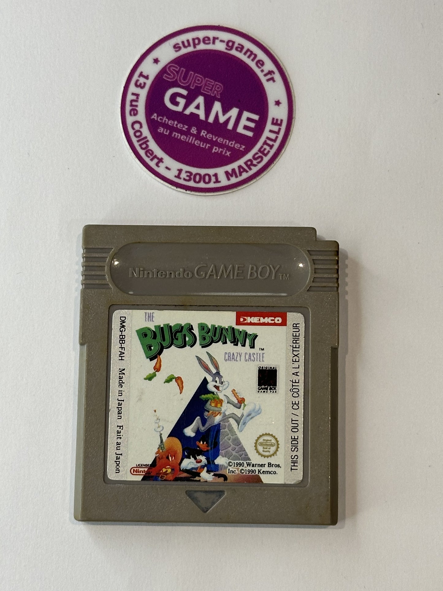 THE BUGS BUNNY CRAZY CASTLE - sans boite - GAMEBOY