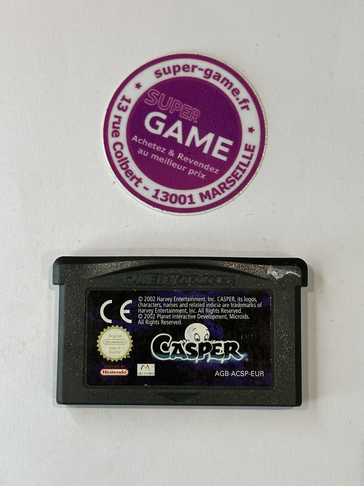 CASPER - sans boite - GAMEBOY ADVANCE