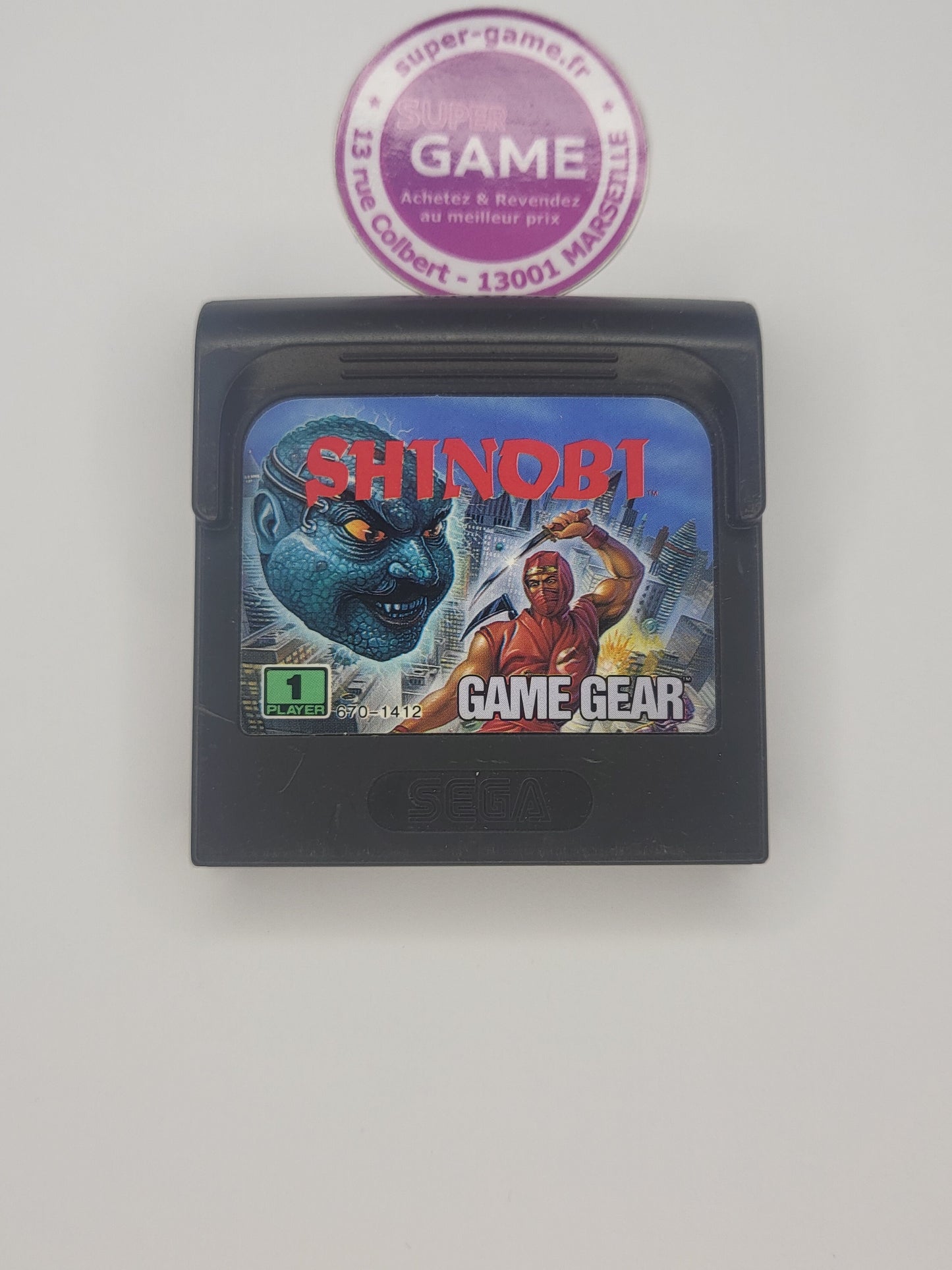 SHINOBI - sans boite - GAMEGEAR