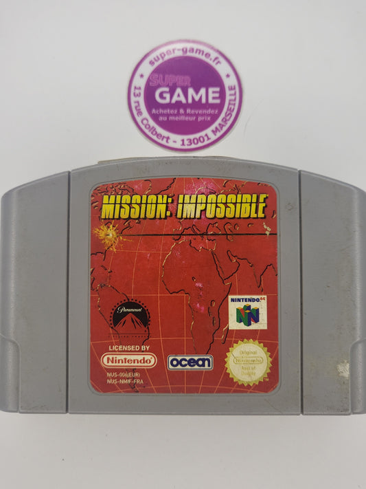 MISSION: IMPOSSIBLE - sans boite - NINTENDO64