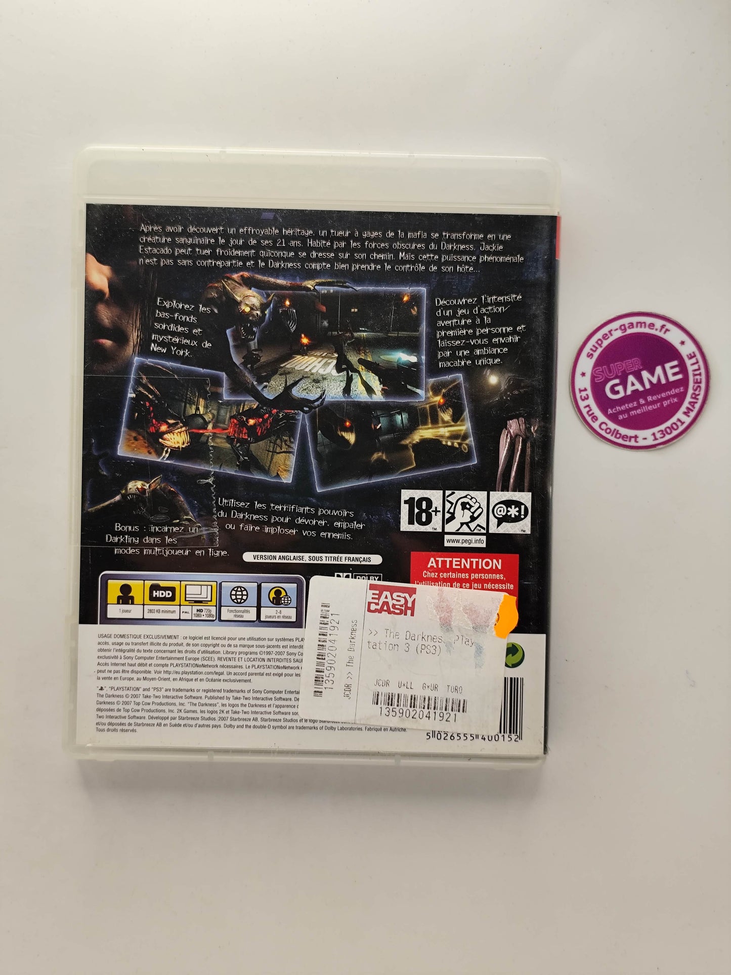 THE DARKNESS - PS3
